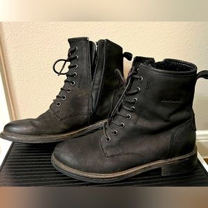 Josef Seibel Combat Leather Boots